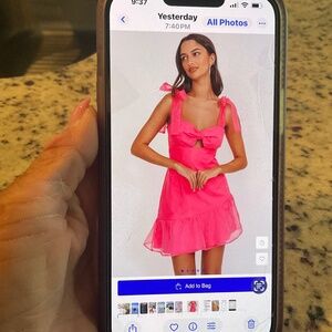 Size Medium Mini Dress